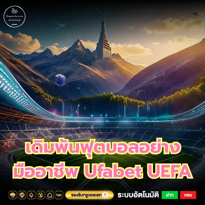 เดิมพันฟุตบอลอย่างมืออาชีพกับ Ufabet UEFA